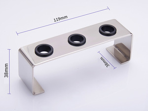 Ensemble de bouchons à vin rouge en alliage métallique durable et réutilisable <span class=keywords><strong>Geass</strong></span>, 3 pièces, avec support d'exposition, pour cadeau de Noël - Product Image 5