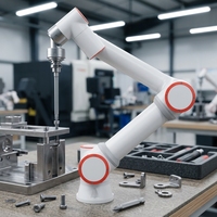 SHENXIN FR5 Brazo Robótico Colaborativo de 6 Ejes con Motor y PLC, Capacidad de Carga de 5 kg y Alcance de 922 mm, para la Industria Automotriz, Ajuste de Tornillos