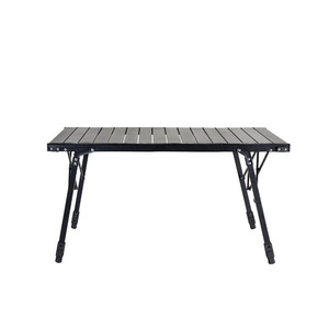 Table de pique-nique d'extérieur imperméable, robuste, réglable, en aluminium, pliable, pour camping, jardin, barbecue, chaise de camping - Product Image 1