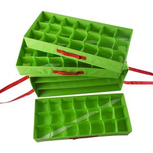 Stoccaggio pieghevole degli organizzatori di immagazzinaggio dell'ornamento di natale di vendita calda utilizzato per riporre le <span class=keywords><strong>cose</strong></span> - Product Image 5
