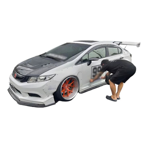 Nouveau capot moteur en fibre de carbone pour <span class=keywords><strong>Honda</strong></span> pour <span class=keywords><strong>Civic</strong></span> 2012-2015 Gen 9th comprend des vis - Product Image 6