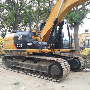 รถขุด CAT312D ขนาด 12 ตัน พร้อมบุ้งกี๋ขุดขนาด 0.6 ลูกบาศก์เมตร รถขุดตีนตะขาบ CAT312D มือสอง - Product Image 5