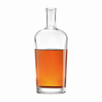Bouteilles de Luxe Personnalisées en Verre avec Pompe Pulvérisatrice et Logo Sérigraphié pour Vodka, Whisky, Tequila, Vin, Rhum – Vente en Gros