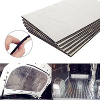 Bouclier thermique insonorisant pour voiture, tapis insonorisant pour voiture, mousse d'isolation moteur avec feuille d'aluminium