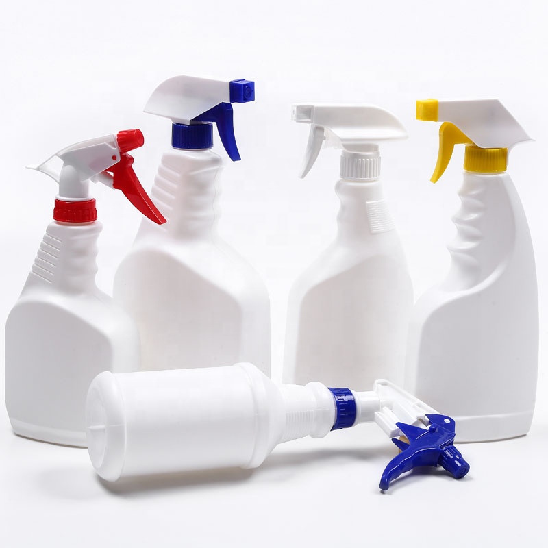 Groothandel In Bulk Lege Hdpe 32Oz 1 Liter 1l 1000Ml 16 Oz 16 Oz 500 Ml 500 Ml chemische Cleaner Plastic Trigger Spray Fles