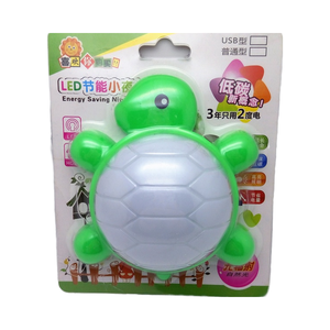 Muestra disponibilidad W024 forma de tortuga portátil lindo Mini dibujos animados luz de noche LED luz de noche para niños habitación de los niños - Product Image 4