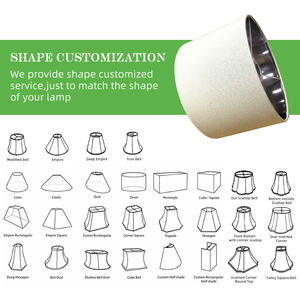 <span class=keywords><strong>Paralume</strong></span> Cilindrico LED 30 Cm, Eco-Sostenibile, Forma a Tamburo, Copertura Luminosa Moderna - Product Image 4