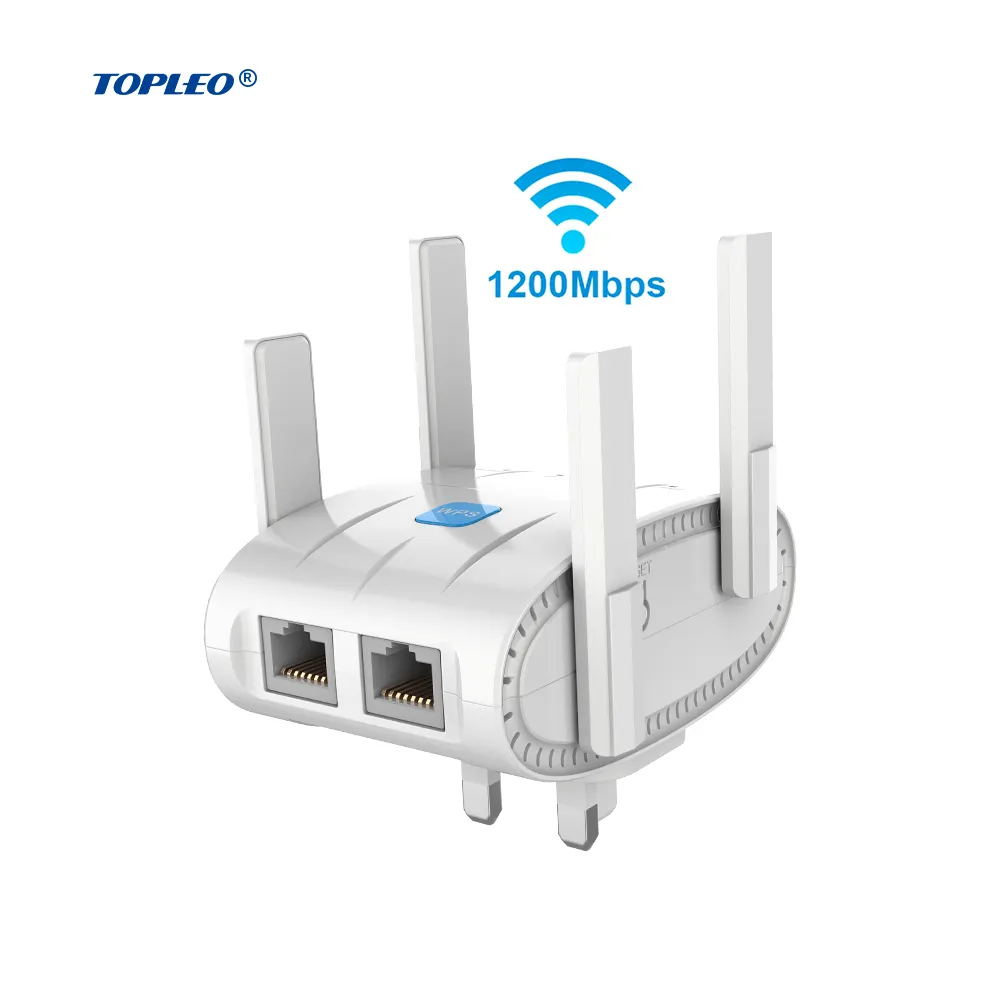 Topleo - Repetidor de sinal wi-fi sem fio, amplificador de amplificador de rede wi-fi para drones, roteador, antena poe, extensor de rede wi-fi, repetidor