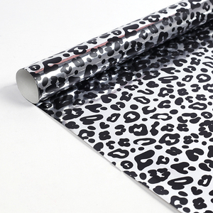 Nuevo papel de regalo personalizado 43*1000 cm papel de aluminio papel de regalo embalaje - Product Image 6