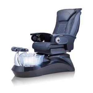 QUMENG S-879 Mobilier de salon de beauté moderne et luxueux en matériau PU Pompe de vidange sans tuyau pour spa de pieds Chaise de pédicure - Product Image 2