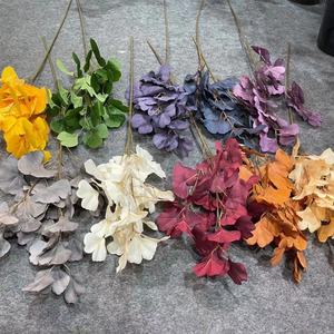 Décoration de feuille de <span class=keywords><strong>Ginkgo</strong></span> multicolore, feuilles de <span class=keywords><strong>Ginkgo</strong></span> artificielles, <span class=keywords><strong>tige</strong></span> de plante, feuille de <span class=keywords><strong>Ginkgo</strong></span> <span class=keywords><strong>Biloba</strong></span> A-609 - Product Image 1