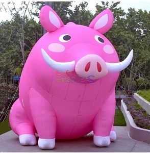 Modèle de ballon gonflable personnalisé en forme de <span class=keywords><strong>sanglier</strong></span>, personnage animal de dessin animé pour la publicité d'événements en centre commercial - Product Image 4