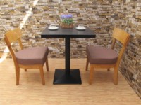 Table à manger en bois, meubles en bois, meubles de restaurant modernes, qualité garantie, prix correct, meubles pour café
