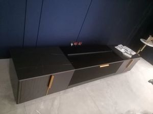 Yüksek kalite 100 inç 16:9 motorlu kat up yükselen ALR pet kristal UST lazer projektör TV kabine ile Ultra kısa atmak - Product Image 4