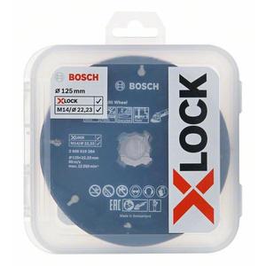 BOSCH - 2608619374 Kit pour disques à tronçonner et à lamelles X-LOCK 125mm, CMW - EAN 3165140995542 ABRASIVES CUTTING DISCS - Product Image 2