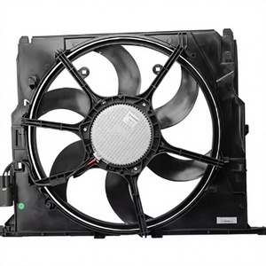 Ventilateur électrique de radiateur 12 V pour BMW Série 5, numéro de pièce de rechange 17428509741 17427599493 17427802943 - Product Image 1