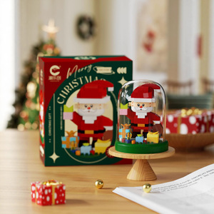 Compatible avec <span class=keywords><strong>Lego</strong></span>, mini blocs de construction <span class=keywords><strong>en</strong></span> forme de sapin de Noël, jouet éducatif pour enfants de 7 à 14 ans - Product Image 2