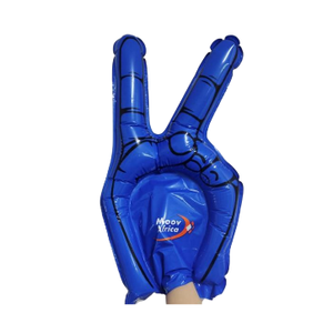 Mano Inflable Personalizada de PVC Resistente con Colores y Logotipos del Equipo para Eventos Deportivos y Engajamiento con los Fans - Product Image 1