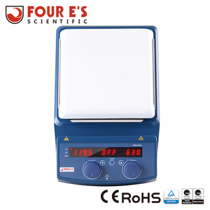 Placa Calefactora con <span class=keywords><strong>Agitador</strong></span> Magnético para <span class=keywords><strong>Laboratorio</strong></span> Químico de 7 Pulgadas - Product Image 2