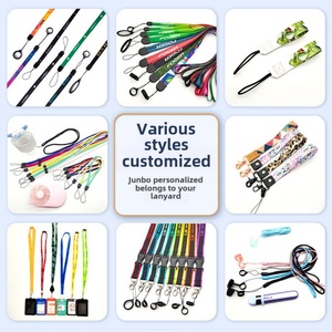 Cordón Personalizado con Logotipo Colorido, Porta Tarjetas, Porta Credenciales, Cordón para Teléfono con Gancho Metálico - Product Image 5