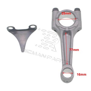Biela de conexión EY28 compatible con motores Robin EY28D/B/C, <span class=keywords><strong>Wisconsin</strong></span> WI-280, RGX3500, RG3500, SGX3500 y generadores de 5KW. Piezas de motor. - Product Image 2