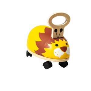 Vélo d'équilibre Lion pour enfant, voiture à roulettes, base en cuir PU, trotteur pour bébé de 2 à 4 ans, unisexe - Product Image 1