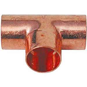 Raccord en té en cuivre haute pression 28X28X28 NPT/BSP Techniques de forgeage de filetage Surface lisse Connecteurs d'ajustement à pression - Product Image 1