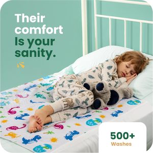 Tapis à langer bébé certifié OEKO-TEX, imperméable, lavable, extra large, antidérapant, réutilisable - Product Image 4