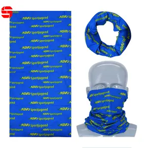 Custom Printed Logo Bandana Snood Seamless Neck Tube Multiscarf Multifunctional Head Scarf Fishing Neck Gaiters Bandana