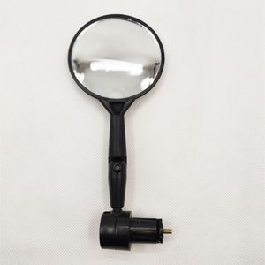 Miroir de vélo convexe noir de 19cm, support de guidon pour vélos de montagne, vélos de route, équipement de cyclisme - Product Image 3
