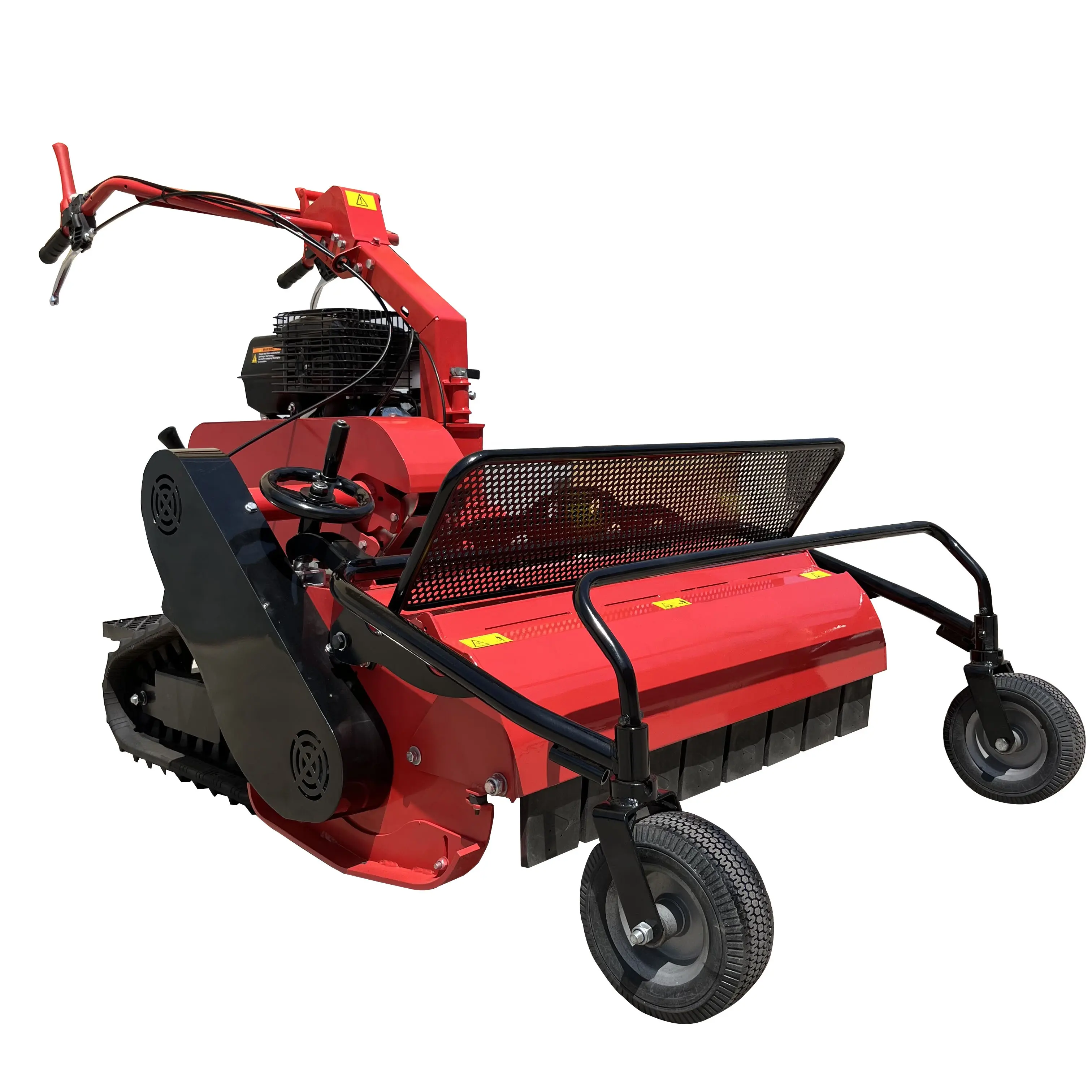 wholesale ride on farm machinery flail mower self-propelled stand on lawn mower spare parts