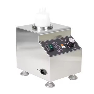 Calentador y Dispensador Eléctrico de Salsa de Chocolate, Calentador de Toppings de Acero Inoxidable para Helados, Waffles y Postres - Product Image 1