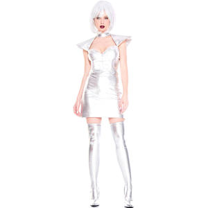 <span class=keywords><strong>Disfraz</strong></span> de Halloween para Niña, <span class=keywords><strong>Disfraz</strong></span> de <span class=keywords><strong>Espacio</strong></span>, Cosplay de Planeta, Uniforme Plateado de Hombre de Estaño, <span class=keywords><strong>Disfraz</strong></span> para Actuaciones en Escenario - Product Image 5