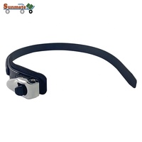Sangle en métal très longue et Durable avec boucle de cheville, sangle d'échelle pour le Ski à voies multiples, attaches de cheville