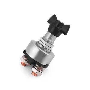 12V/24V 200A Lucas SSB106 Style Car Auto RV Fixed Handle Key Battery Kill Cut Off Isolator Rotary Switch