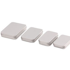 China Manufacturer <strong>Rectangular</strong> <strong>Tin</strong> <strong>Box</strong> Metal Cans with <strong>Lids</strong> for Tea Cookies Matcha Coffee Chocolate Food Storage Packaging - Product Image 1