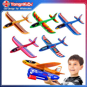 All'aperto grande mano lancio di schiuma aereo aliante aereo Mini gettando aereo sport volanti giochi di schiuma lancio - Product Image 1