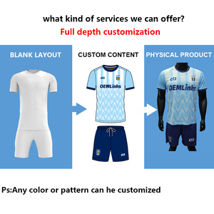 Set Personalizzato OEM di <span class=keywords><strong>Abbigliamento</strong></span> da <span class=keywords><strong>Calcio</strong></span>, Uniforme Completa con Maglietta, Kit Squadra di Alta Qualità, Maglia da <span class=keywords><strong>Calcio</strong></span> Sublimata - Product Image 6