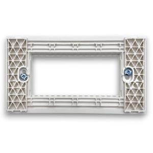 <b>White</b> 4 Seater Support Zen Line <b>Bracket</b> For Furniture Assembly - Product Image 1