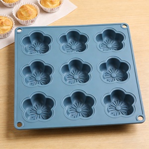 Grand moule en silicone 3D en forme de fleur pour mousse, truffe, dessert français, gâteau, framboise - Product Image 4