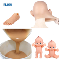 Échantillon Gratuit Poupée Bébé Reborn en Silicone Couleur Peau, Silicone Liquide Transparent pour Rembourrage des Fesses en Gel de Silicone