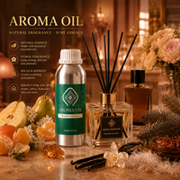 Diffuseur d'huiles parfumées inspirées, vente en gros, huile de parfum de luxe de créateur, pure et concentrée, parfum longue durée, huile pure