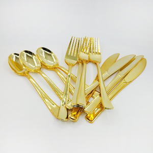 Couverts Ensembles Cuillères Fourchettes et Couteaux Décorations du Nouvel An Nipkin Forchette Plastique Personnalisé Chinois Heavy Duty Jetable - Product Image 3