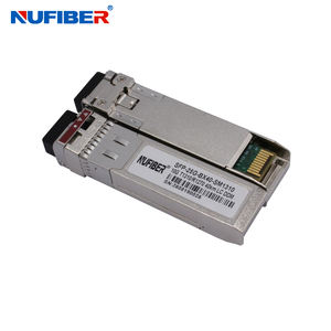 Transceptor SFP28 25G 1550nm 40KM Fibra Dupla DFB PIN DDM Grau Industrial Compatível com Soluções de Rede Meraki Palo Alto OEM - Product Image 3