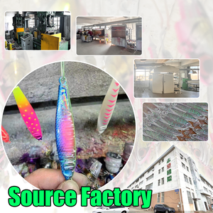 Señuelo de pesca Artificial Abs de 7g, cebos de cola enrollables con ojos 3D, cebo suave, escamas realistas de plástico, Señuelos de Pesca suaves, cebo - Product Image 6