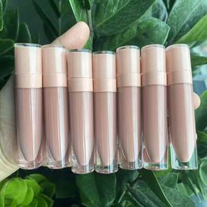 Paket Tabung Lip Gloss Kustom Vendor Lip Gloss Label Pribadi Lipgloss Telanjang Vegan Jelas - Product Image 2