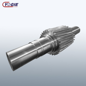 Luoyang Yogie personalizado de alta calidad de aleación de acero al carbono de alta resistencia de gran tamaño de doble engranaje helicoidal de conducción eje de engranaje de espiga - Product Image 4