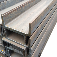 Perfil de Acero en C A36 SS400 UPN100 # 5 Soportes Estructurales BaoWu Estándar ASTM