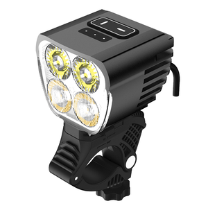 Nuevo Faro <span class=keywords><strong>LED</strong></span> Plegable Súper Brillante de 12w-36w-48w para <span class=keywords><strong>Bicicleta</strong></span> Eléctrica, con Bocina Integrada y Batería - Product Image 4