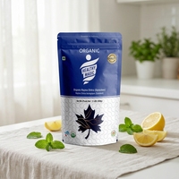 Sachet Doypack en plastique réutilisable, imprimé sur mesure, avec fermeture éclair auto-scellante, pour piments, ail et épices alimentaires